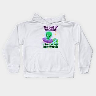 The best of travelling Kids Hoodie